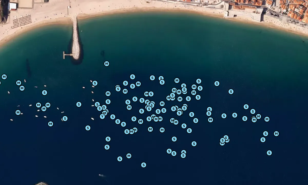 Satelite image of Sesimbra