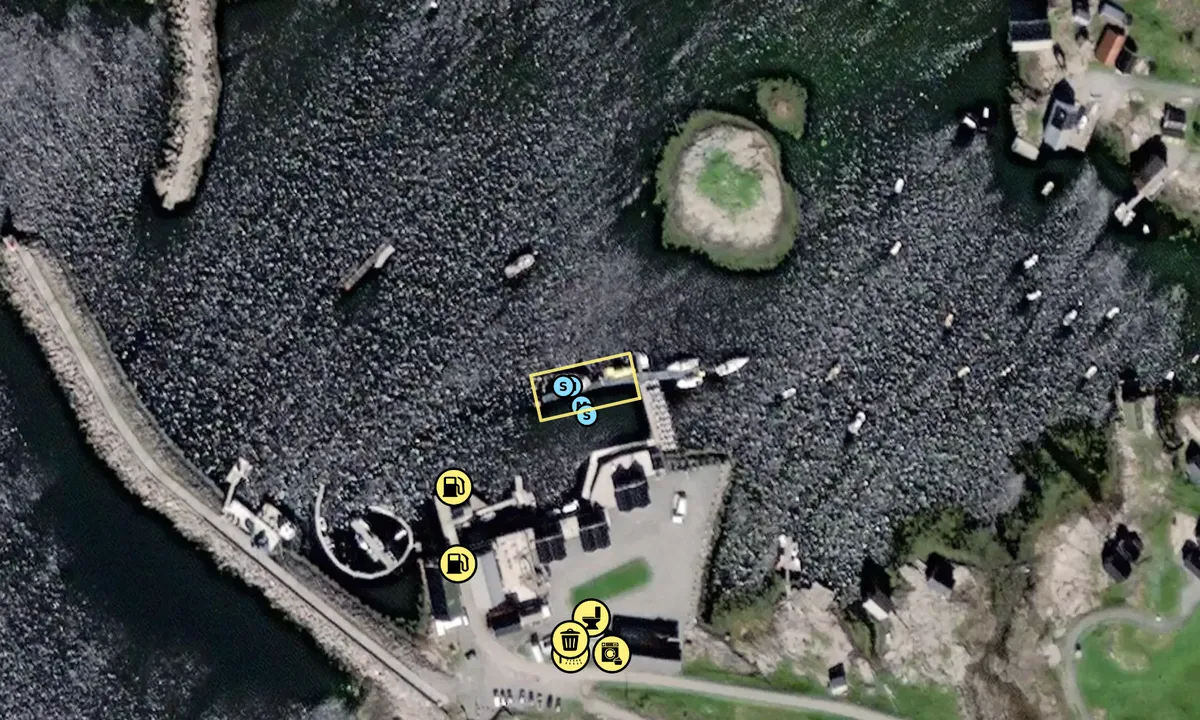 Satelite image of Seter Brygge, Setervågen