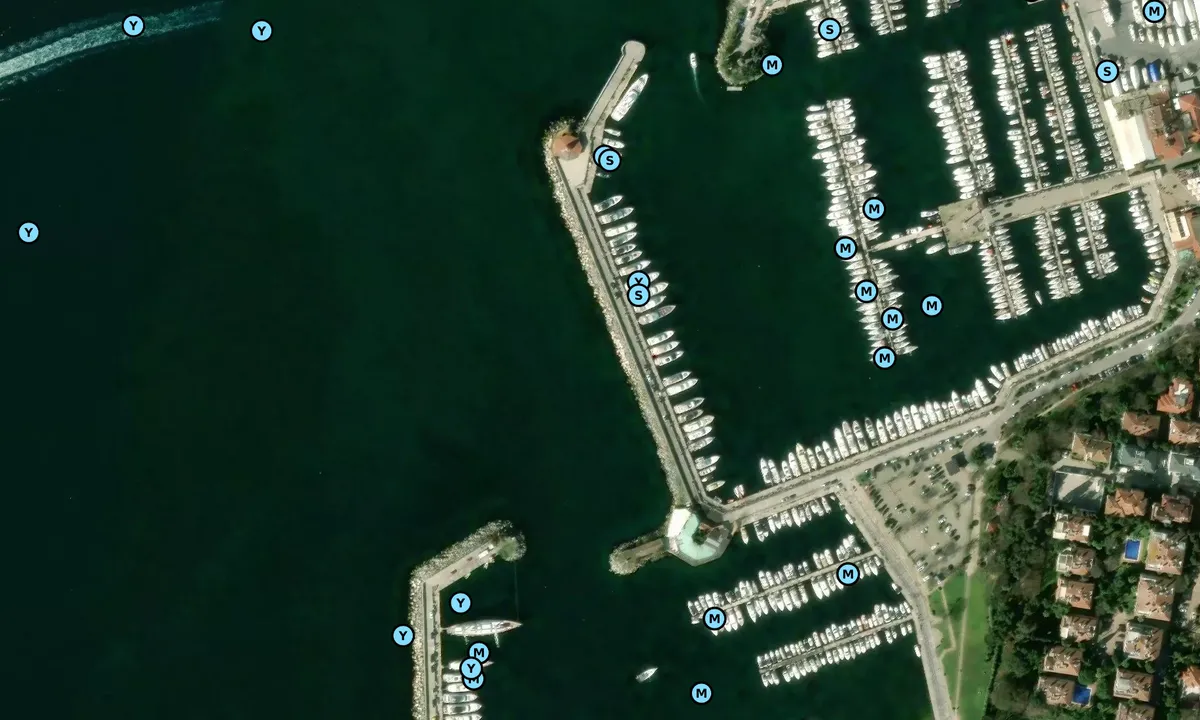 Satelite image of Setur Kalamis and Fenerbahce Marina