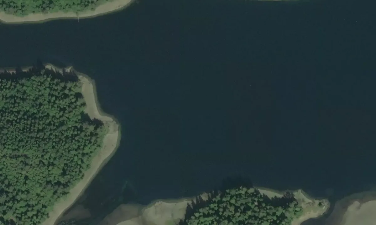 Flyfoto av Sewell Inlet