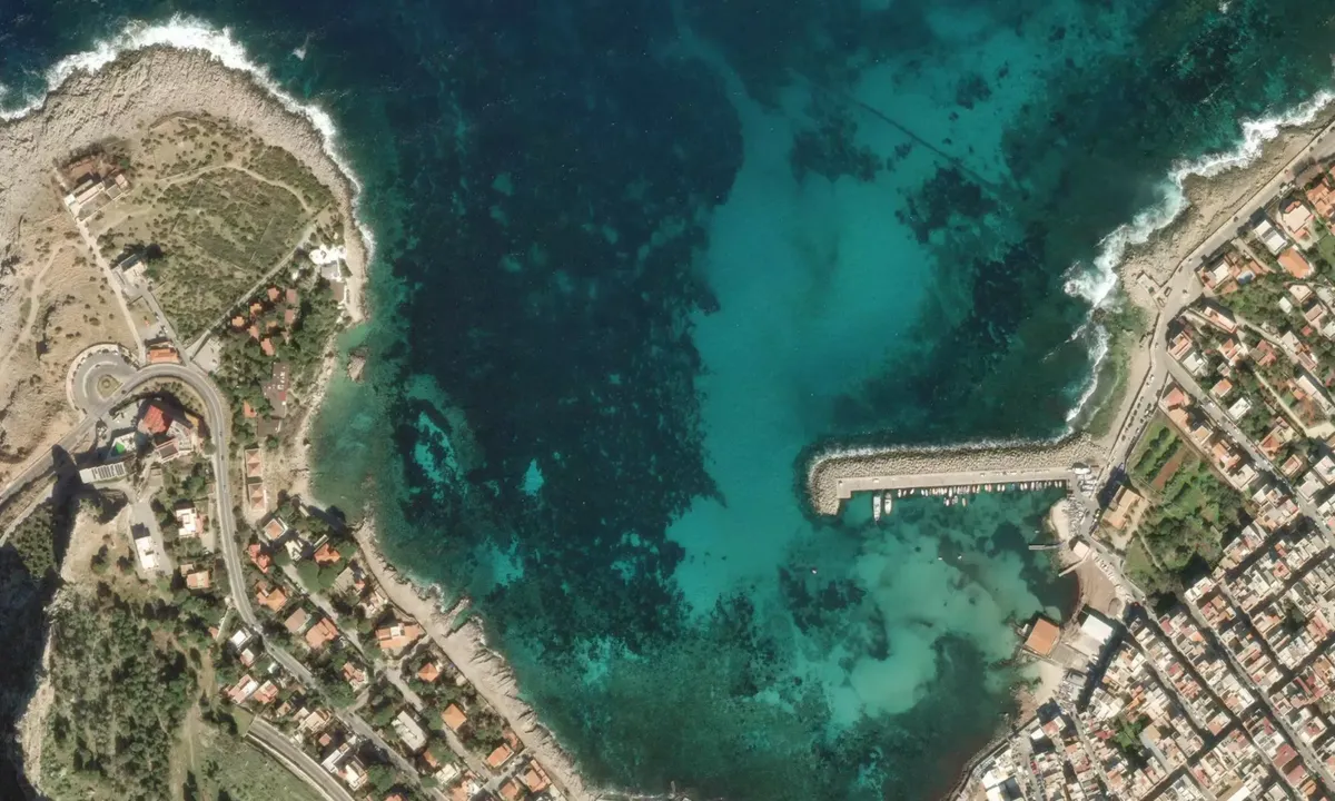 Flyfoto av Sferracavallo