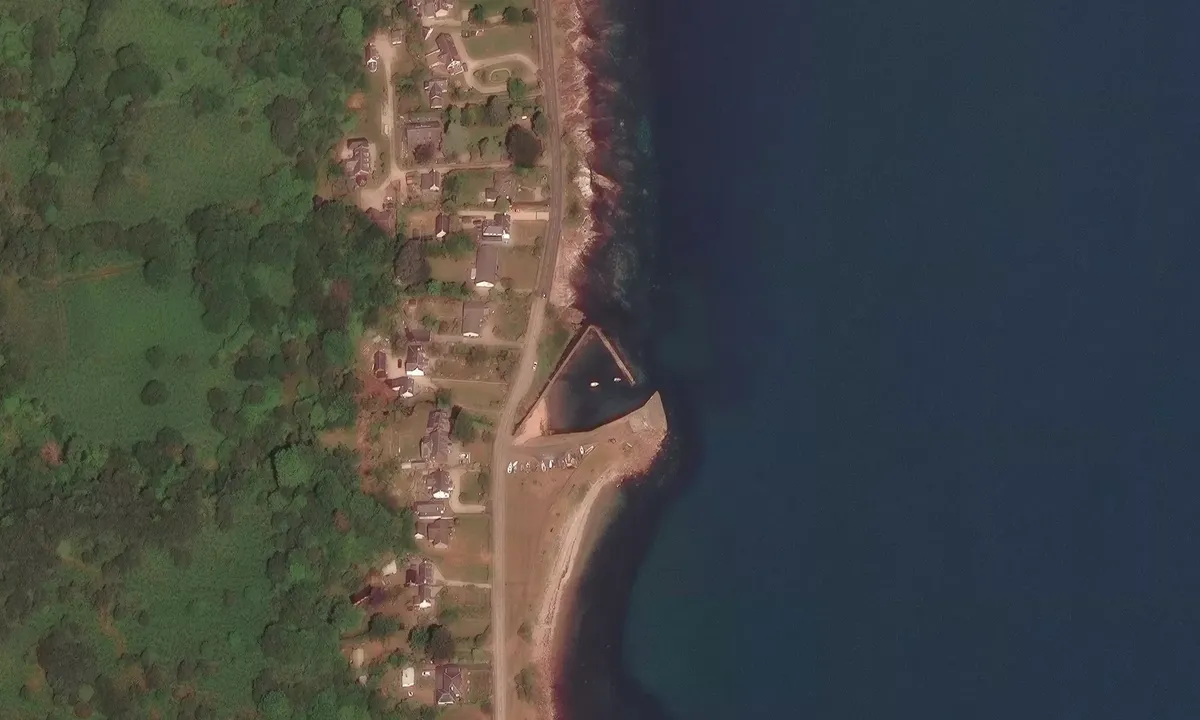 Satelite image of Sheep Harbour - Corrie