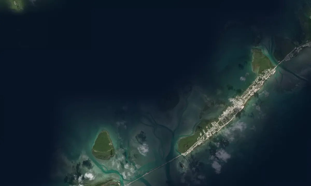 Flyfoto av Shell Key - Islamorada