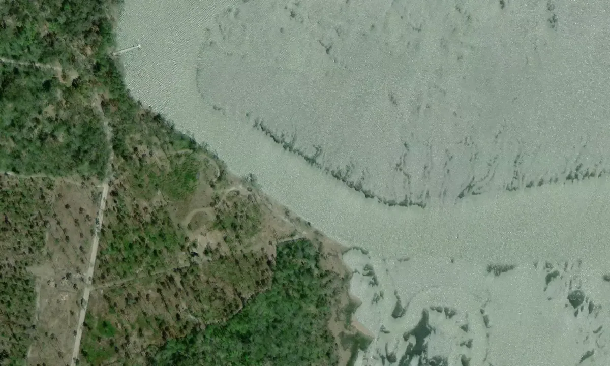 Satelite image of Shellbine Creek - 2