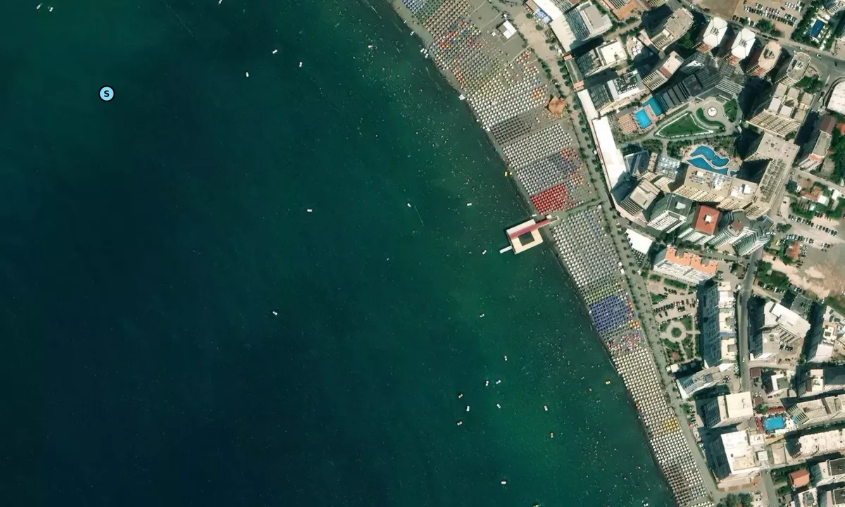 Satelite image of shengjin