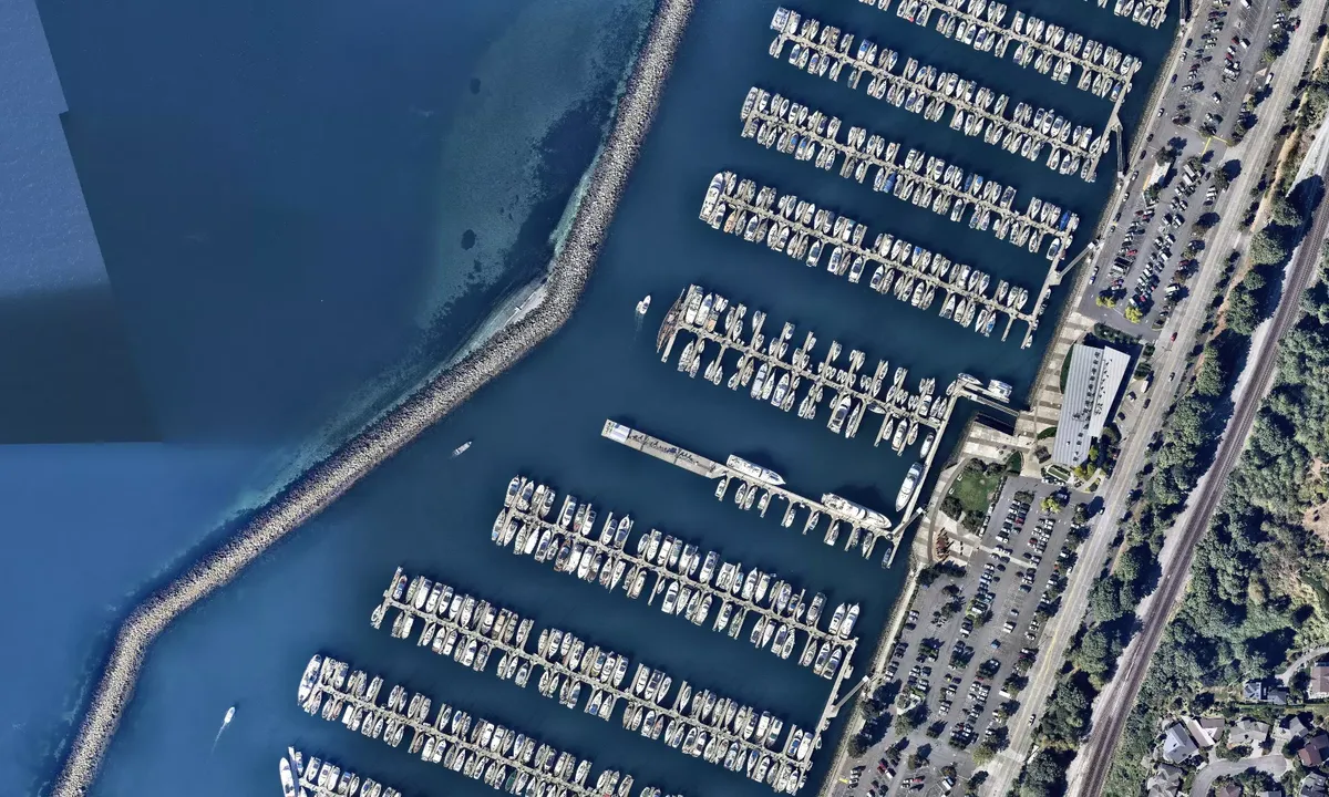 Flyfoto av Shilshole Bay Marina - Seattle