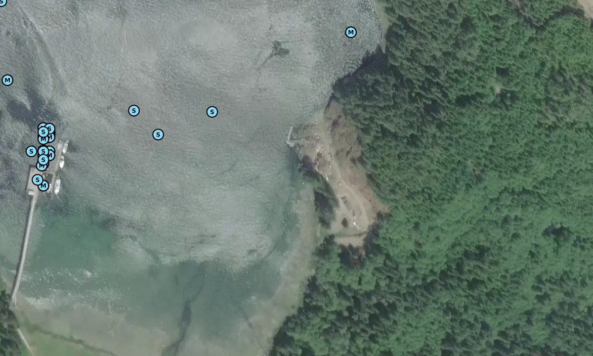 Satelite image of Shoal Bay - Thurlow