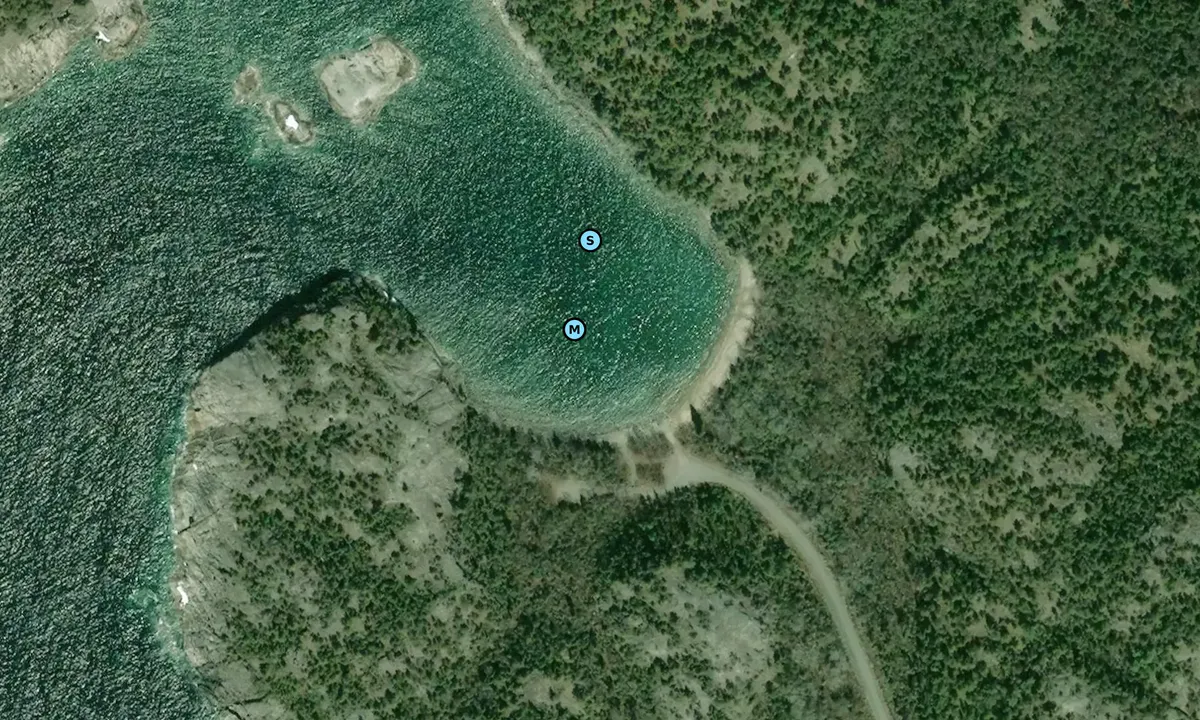 Satelite image of Sinclair Cove