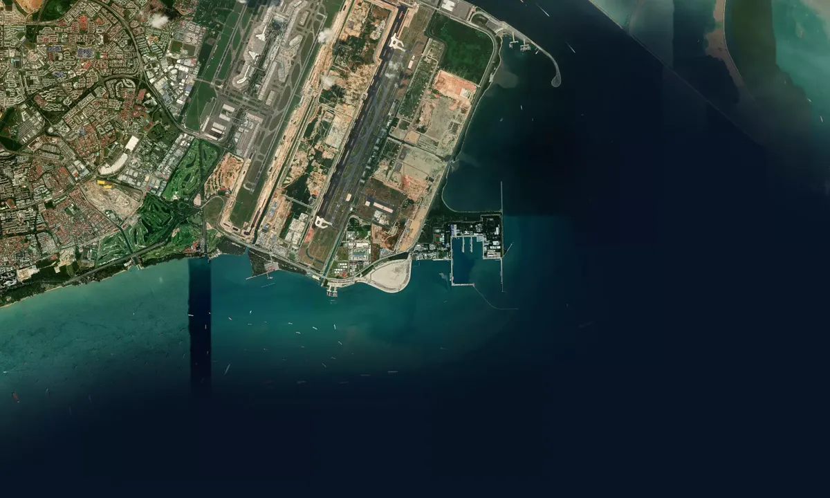 Flyfoto av Singapore Armed Forces Yacht Club