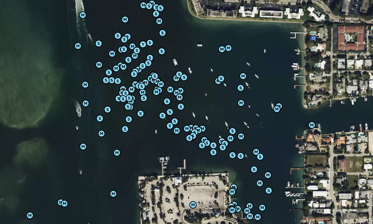 Satelite image of Singer Island