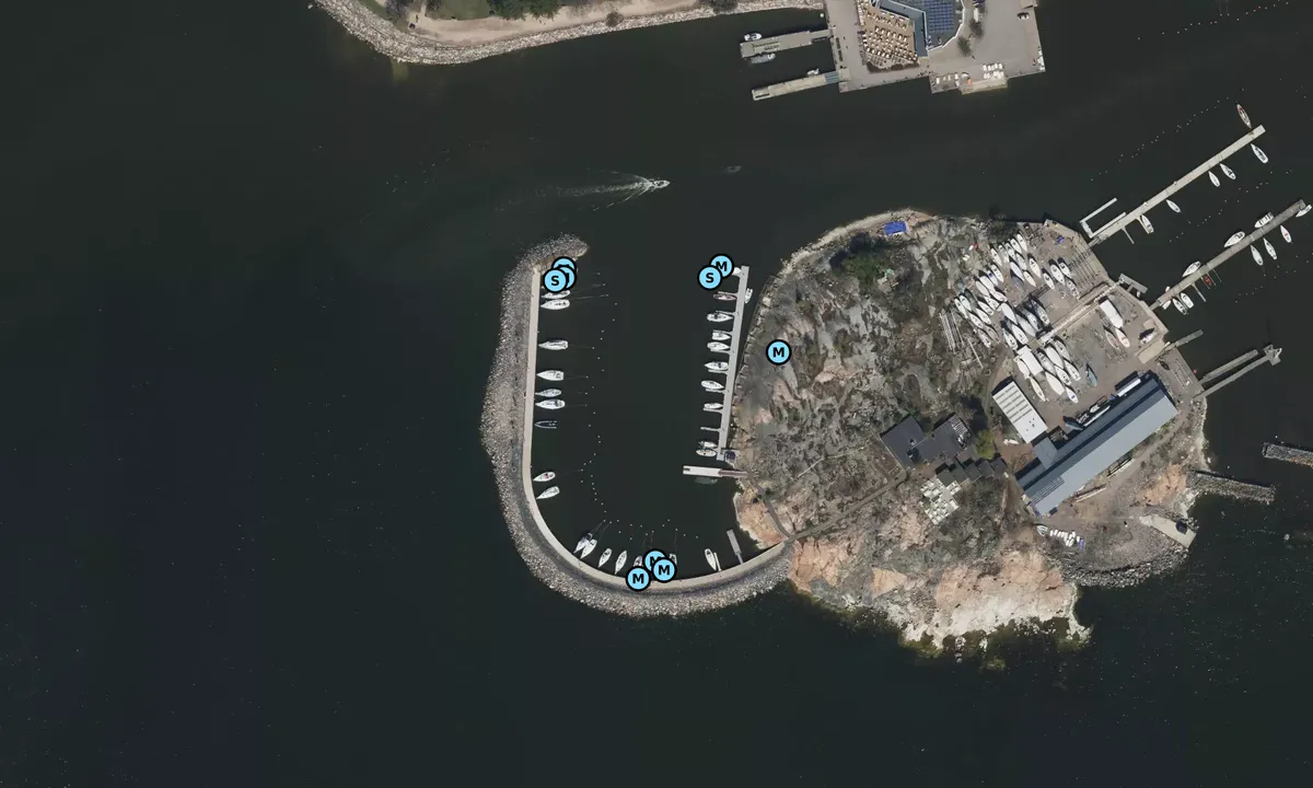 Satelite image of Sirpalesaari