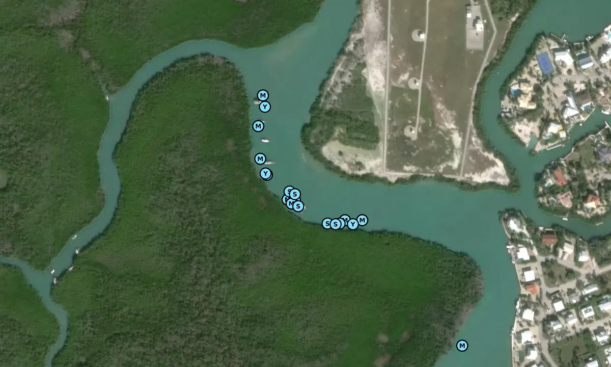 Satelite image of Sister Creek