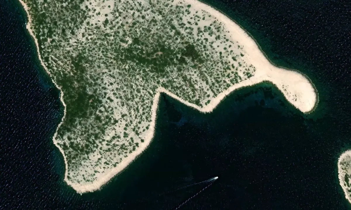 Satelite image of Sitso Anchorage