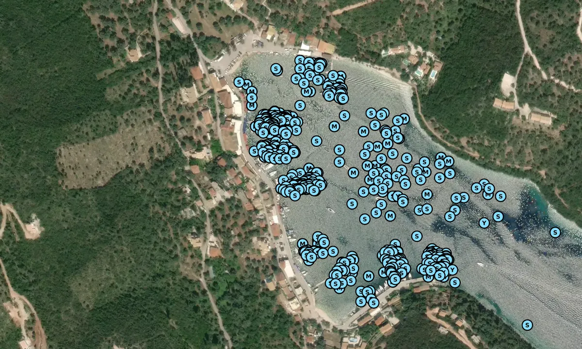 Satelite image of Sivota Marina