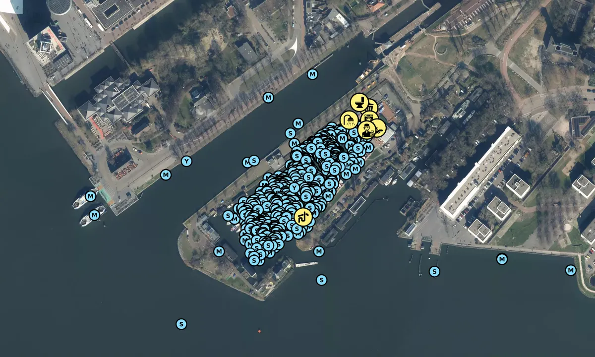 Satelite image of Sixhaven Watersport