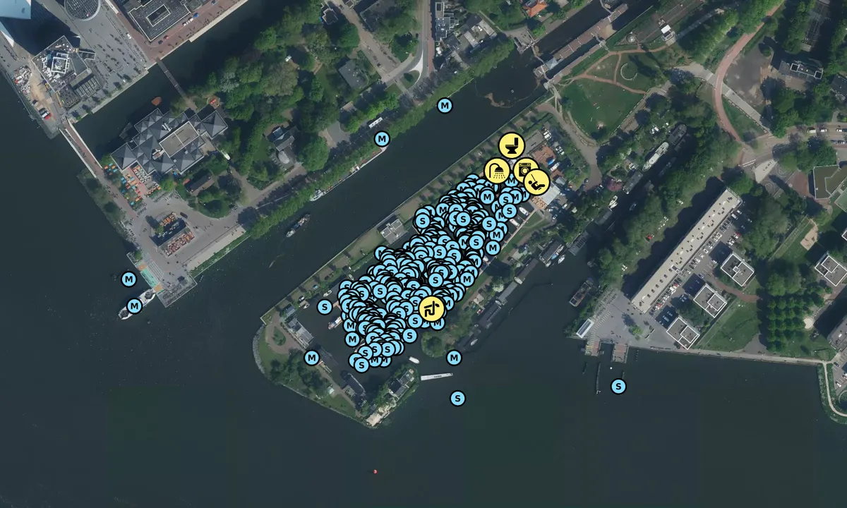 Satelite image of Sixhaven Watersport