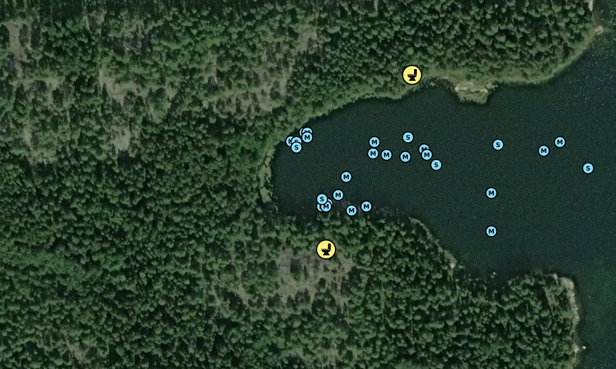 Satelite image of Själbottna - Östra viken
