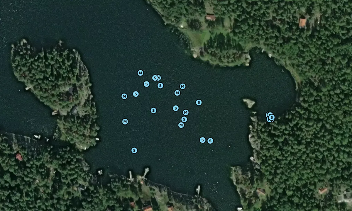 Satelite image of Själbottna Västerudden