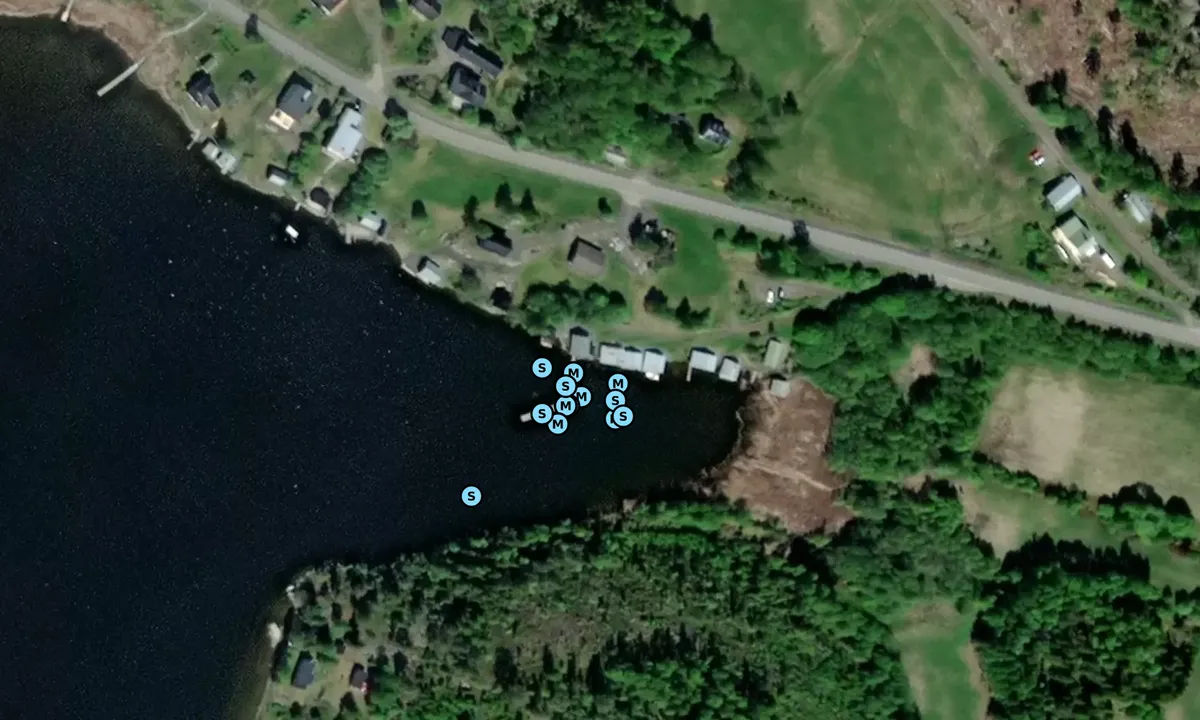 Satelite image of Sjöbodsviken Lövvik