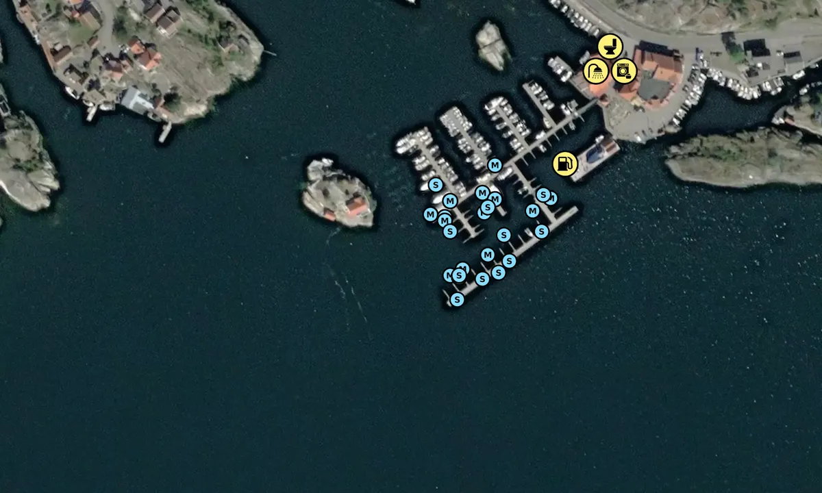 Satelite image of Sjøbua Marina