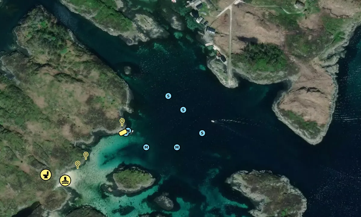 Satelite image of Sjøbuosen
