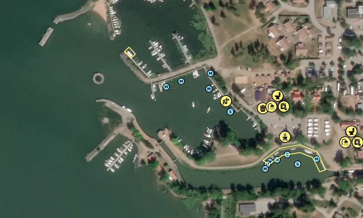 Satelite image of Sjötorp - Vänern