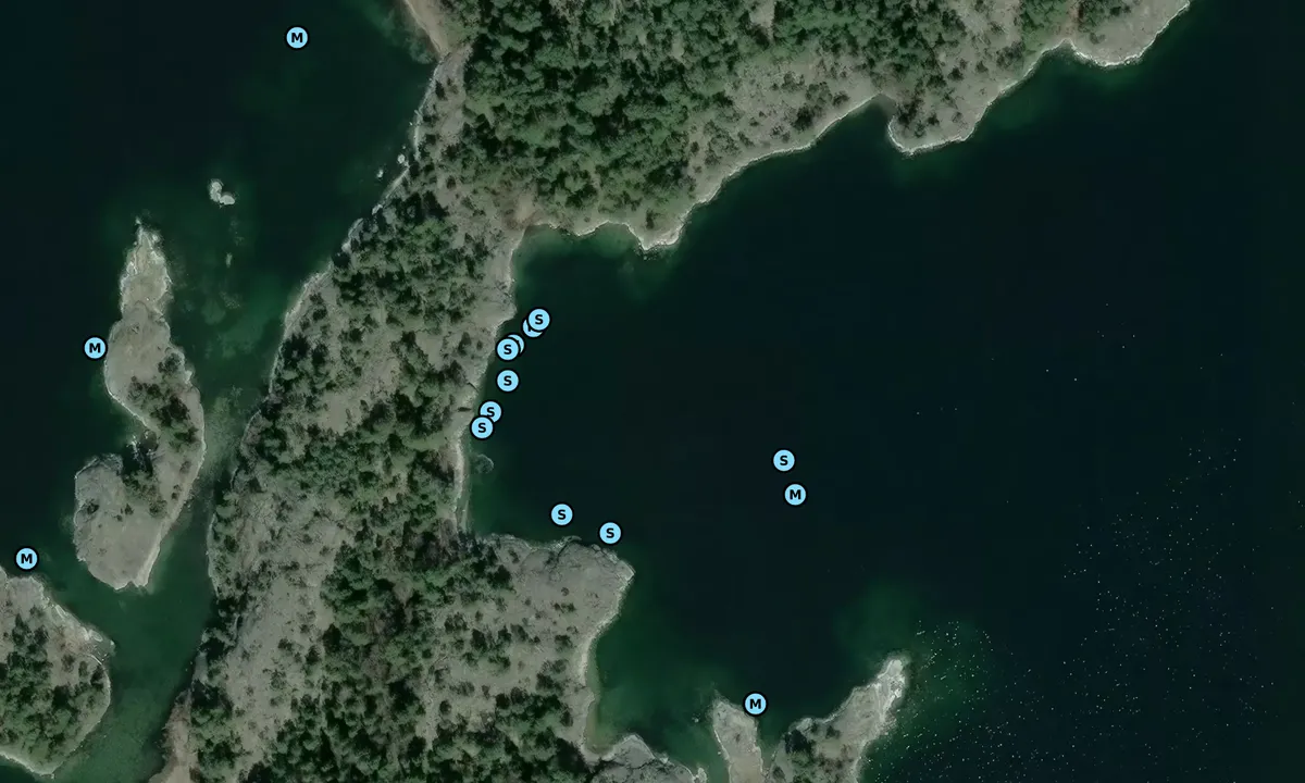 Satelite image of Sjunkviken