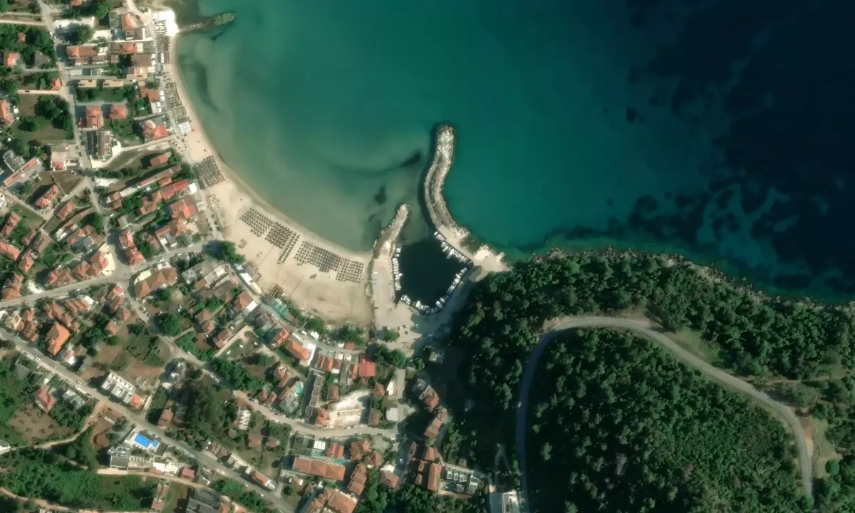 Satelite image of Skala Potamia