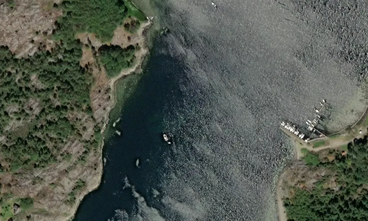 Flyfoto av Skalla hamn - Skallanas - SXK Västkust