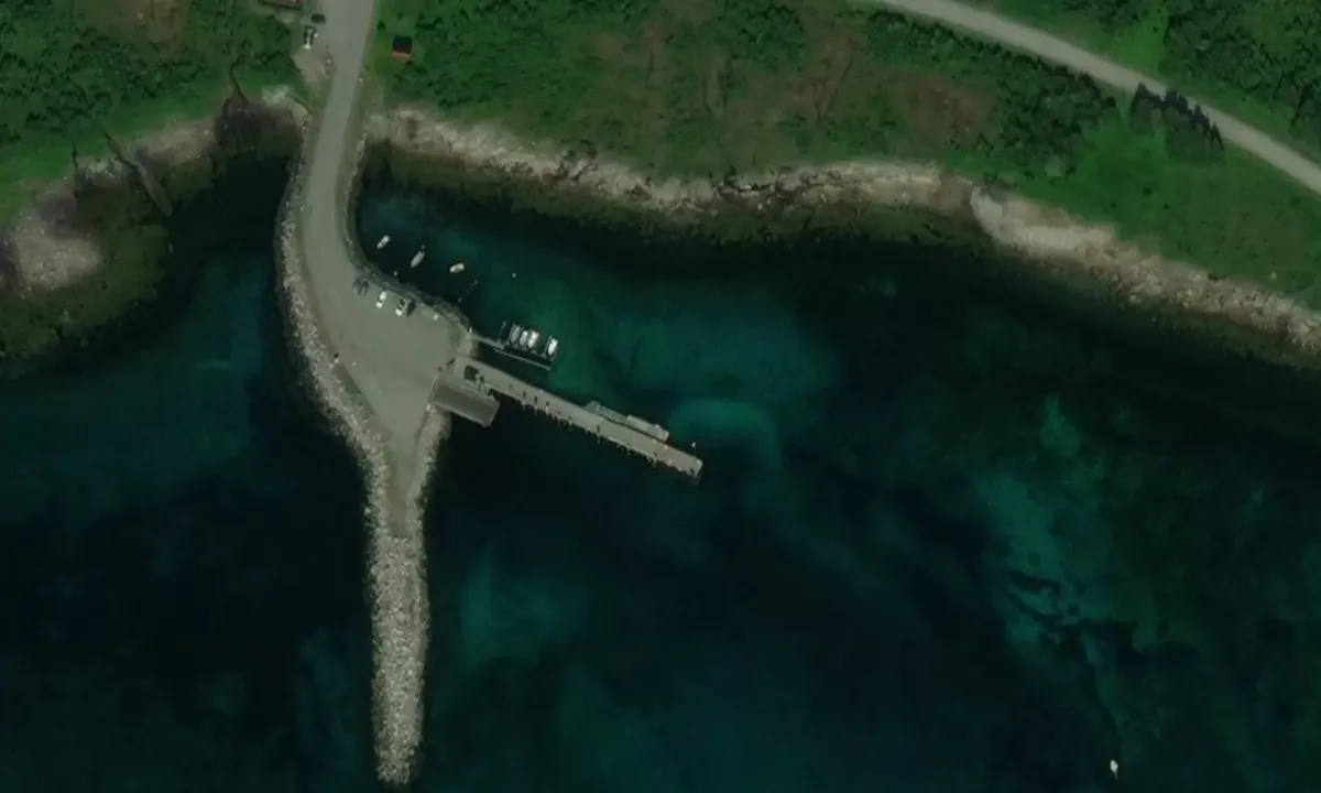 Satelite image of Skåningsbukt