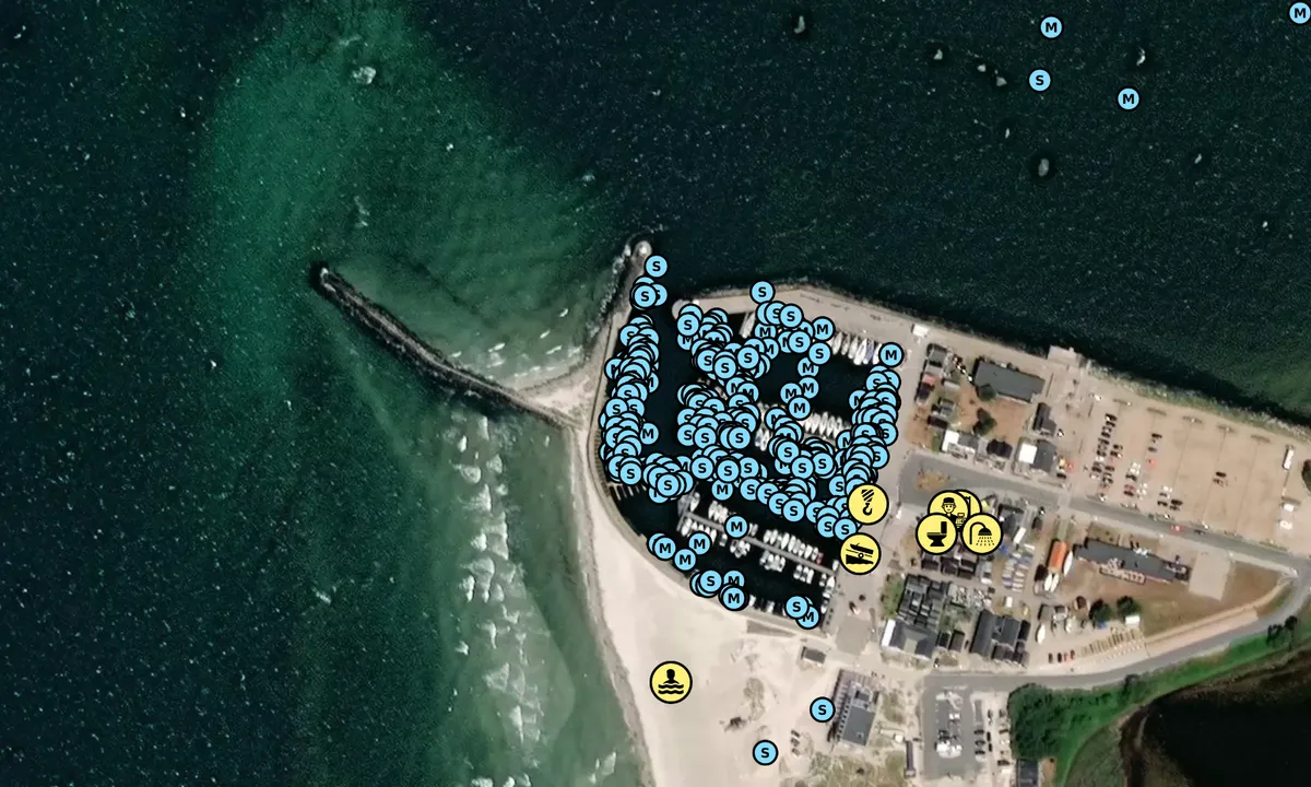 Satelite image of Skanör