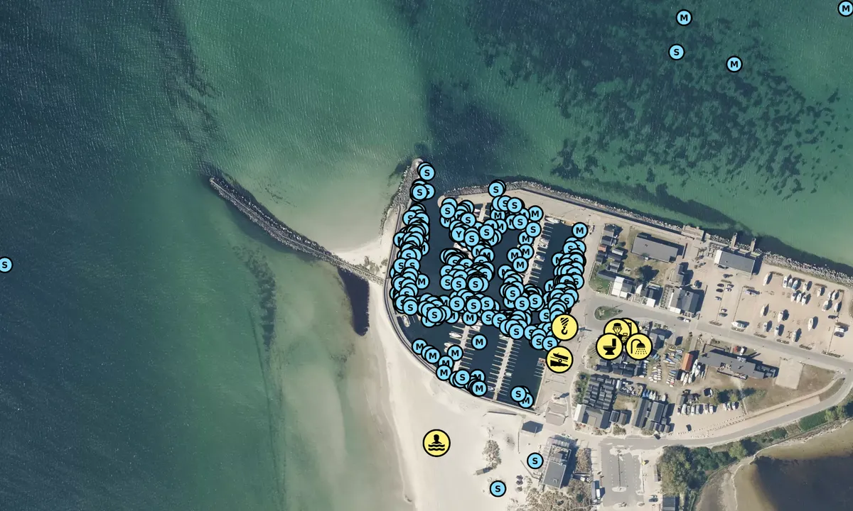 Satelite image of Skanör