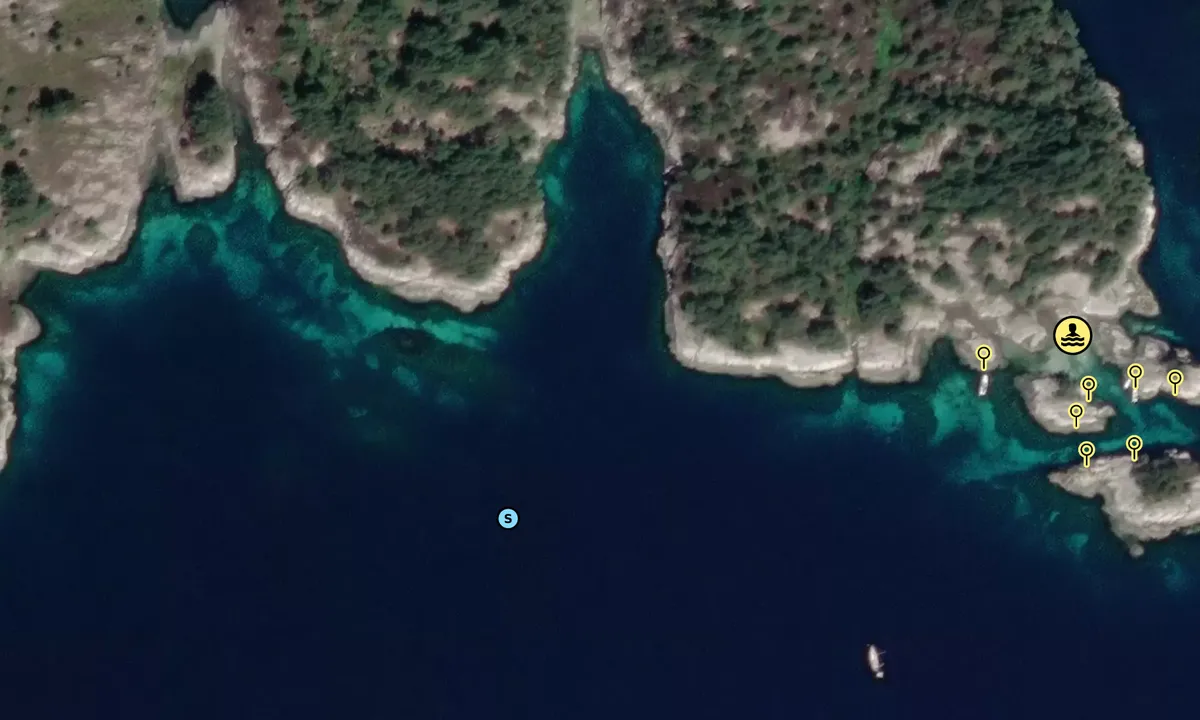 Satelite image of Skår Austevoll