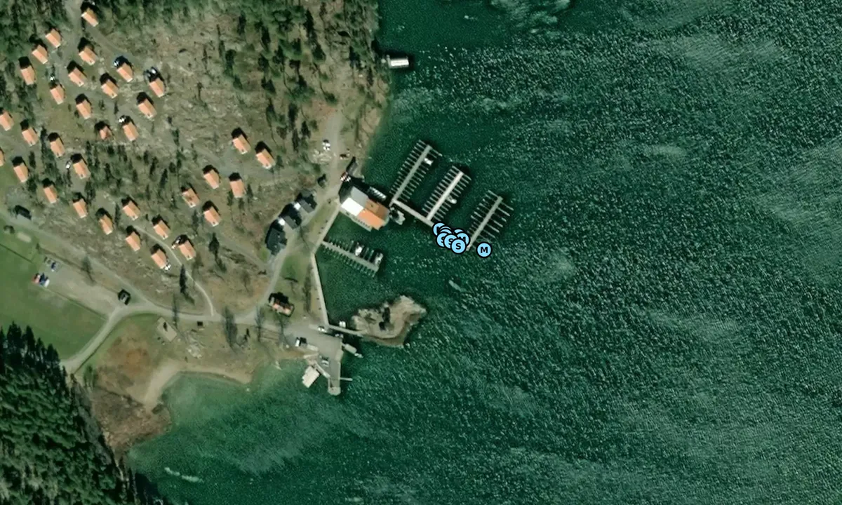 Satelite image of Skärgårdsbyn Mon