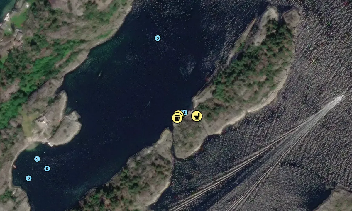 Satelite image of Skarveset