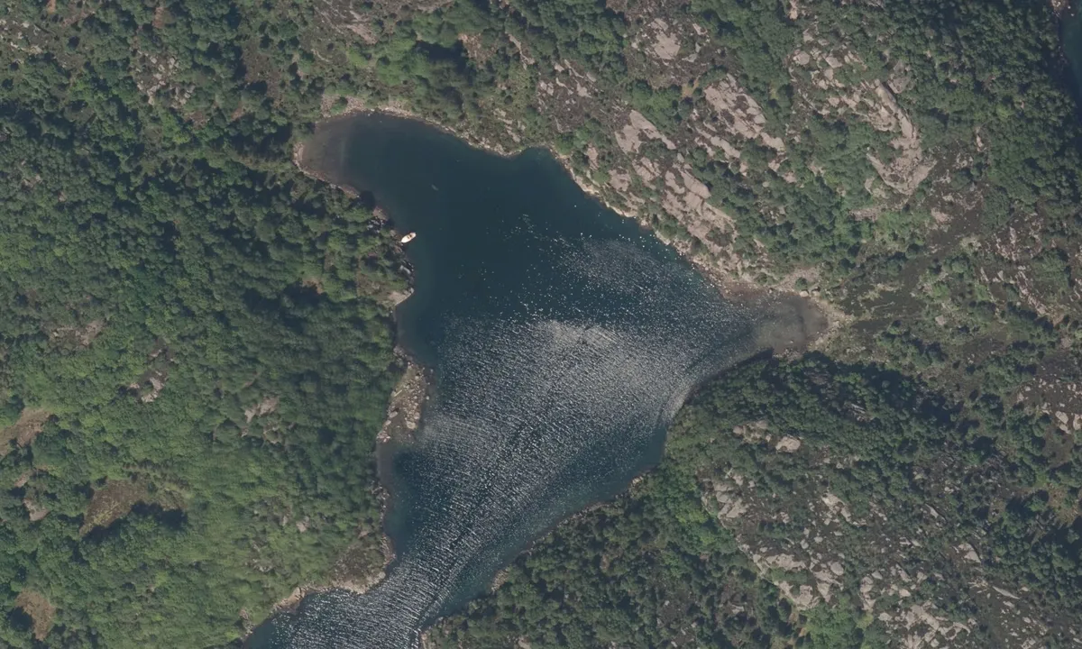 Flyfoto av Skarvøya
