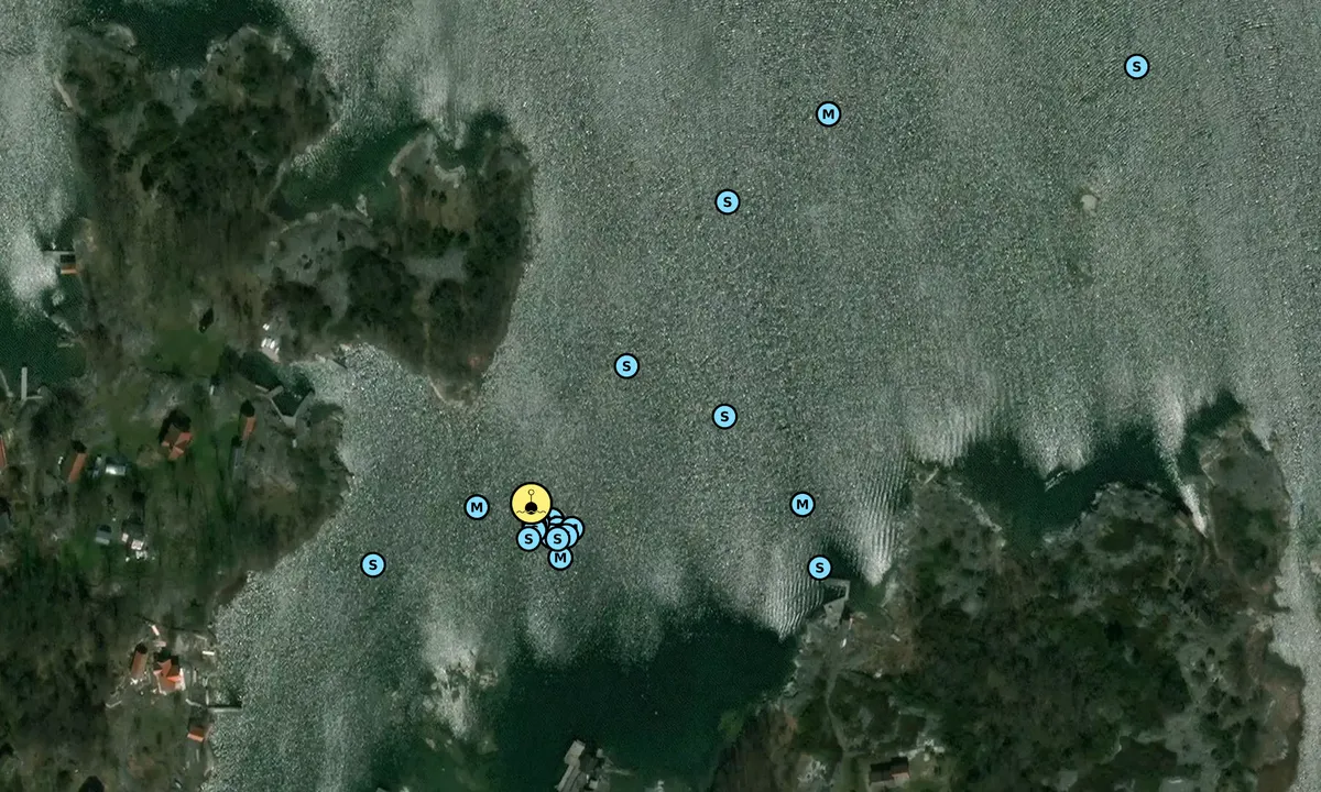 Satelite image of Skaten Rödlöga - SXK Stockholm bouy