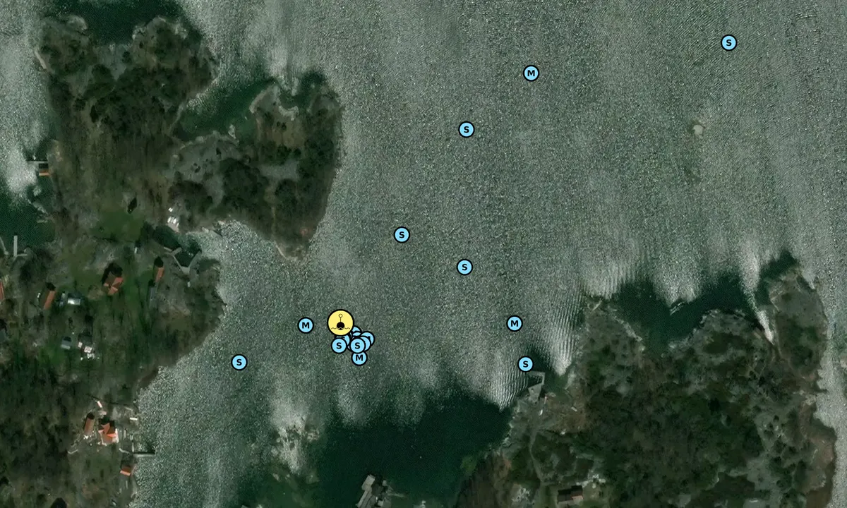 Satelite image of Skaten Rödlöga - SXK Stockholm bouy