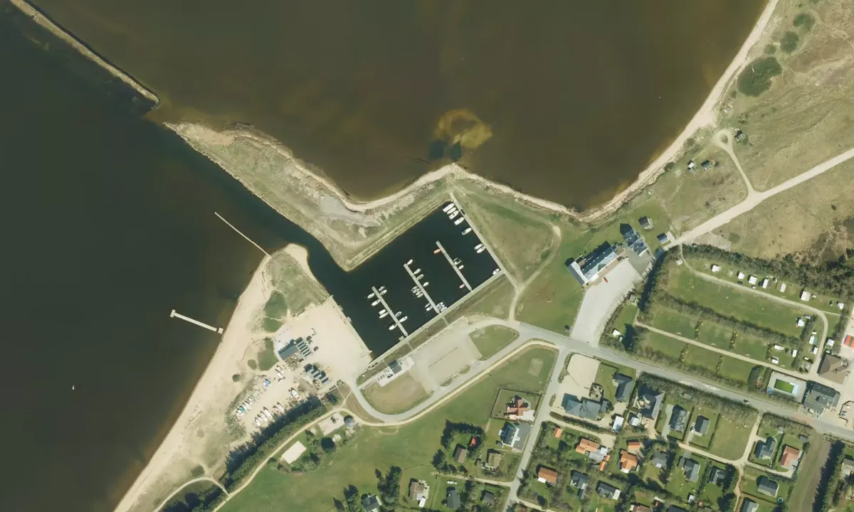 Flyfoto av Skaven Havn