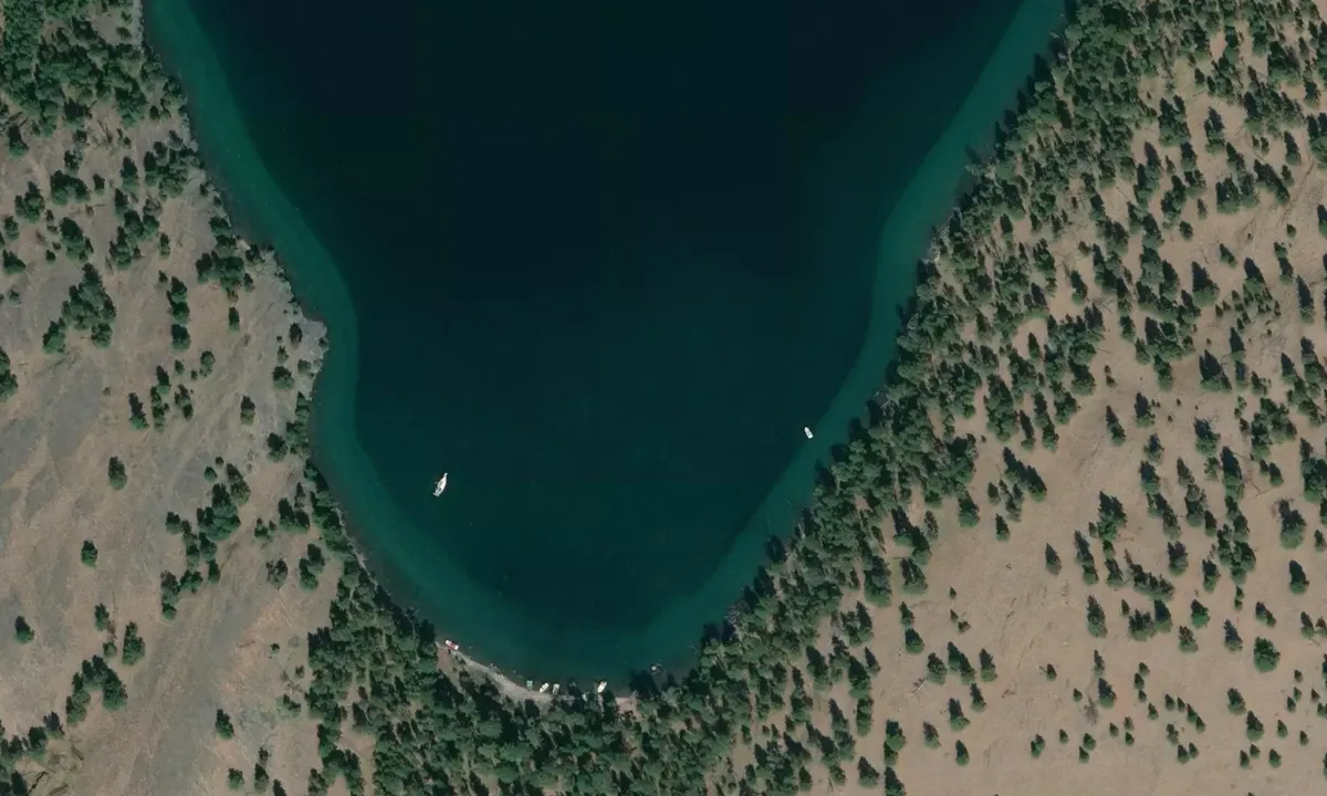 Satelite image of Skeeko Bay