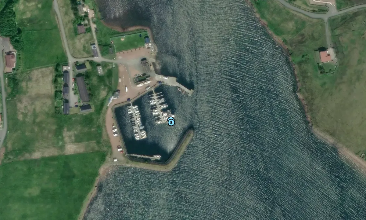 Satelite image of Skeld Marina