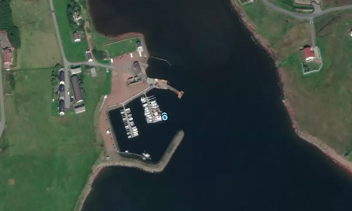 Satelite image of Skeld Marina