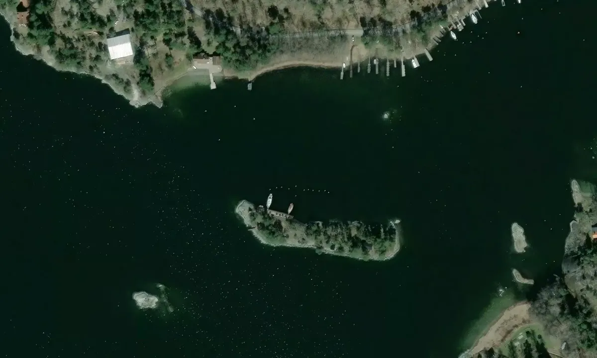 Satelite image of Skepparholmen