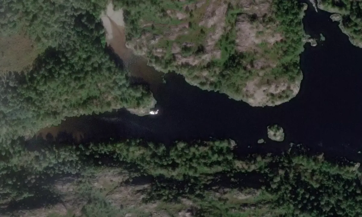 Satelite image of Skitnepollen