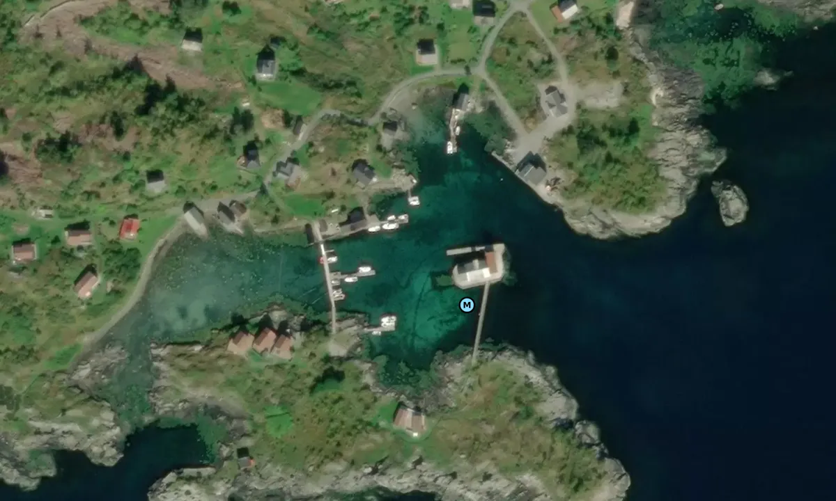 Satelite image of Skjærbuda Gjestehavn