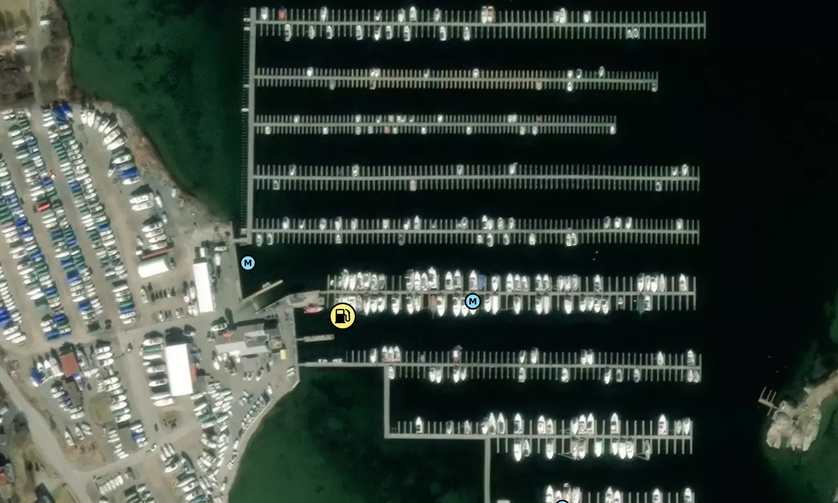 Satelite image of Skjebergkilens Marina