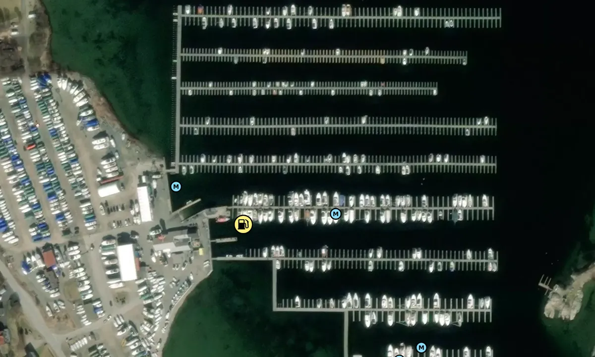 Satelite image of Skjebergkilens Marina