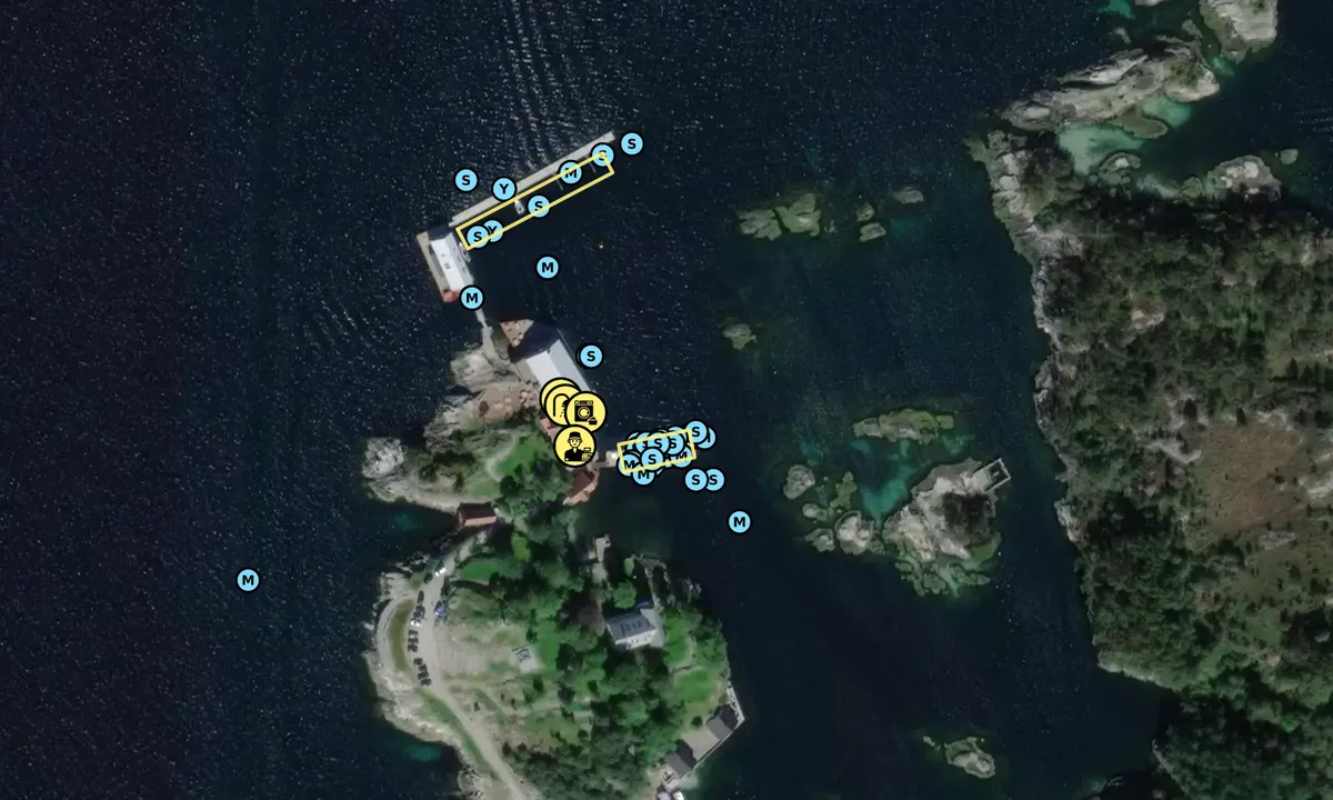 Satelite image of Skjerjehamn