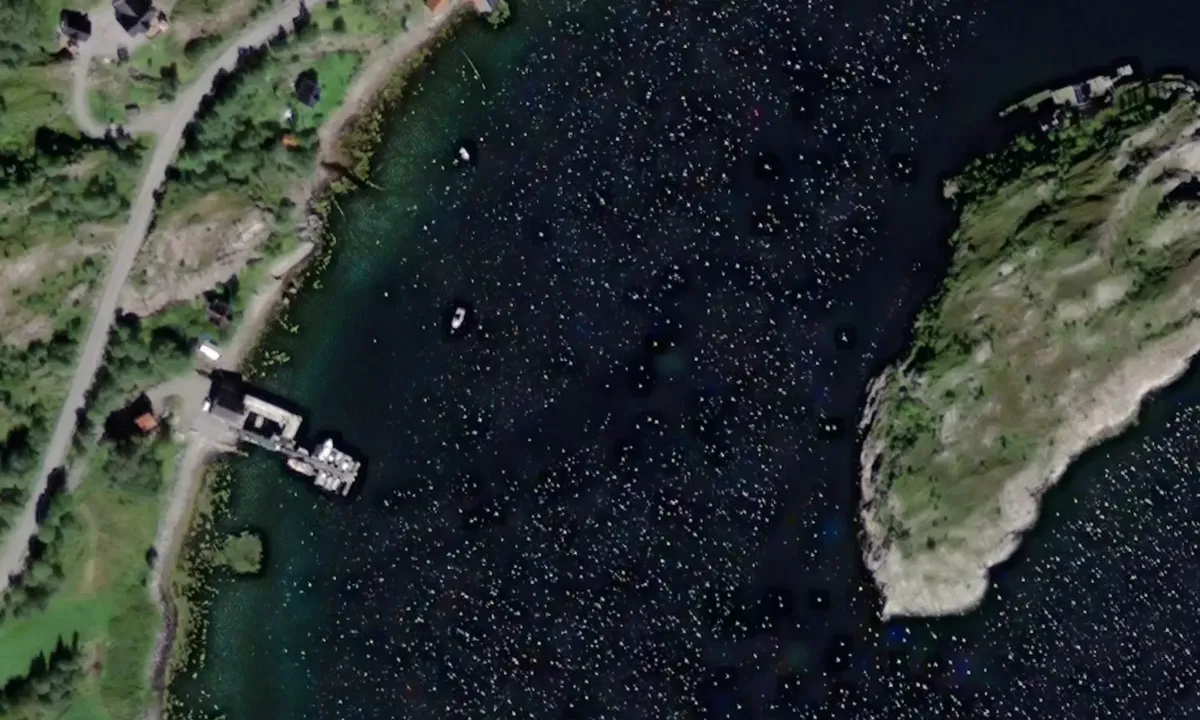 Satelite image of Skjøra