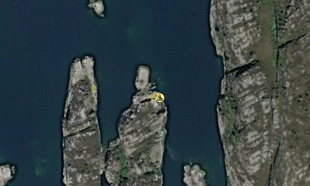 Satelite image of Skogholmen (Kilen)